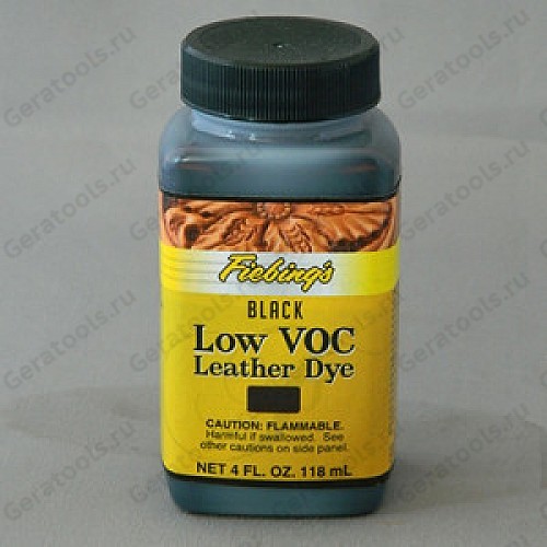 LEATHER DYE Low-VOC -Black  (Чёрный) 118ml  FS88 