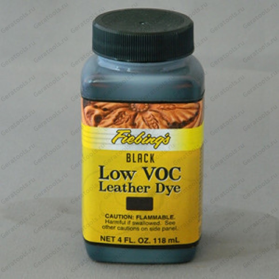 LEATHER DYE Low-VOC -Black  (Чёрный) 118ml  FS88 