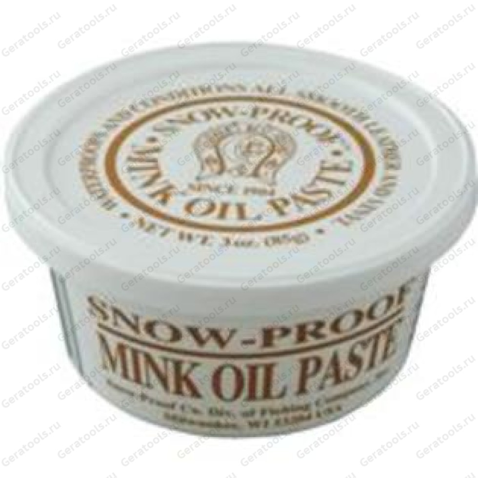 Финишное средство Fiebing’s SNOW-PROOF MINK OIL PASTE (паста)  - 3.oz. 85гр. арт. 56589