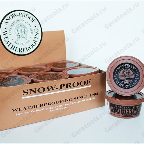 Финишное средство для кожи Fiebing’s Snow-Proof Weatherproofing (паста)  - 3.oz. 85гр.  FS56587